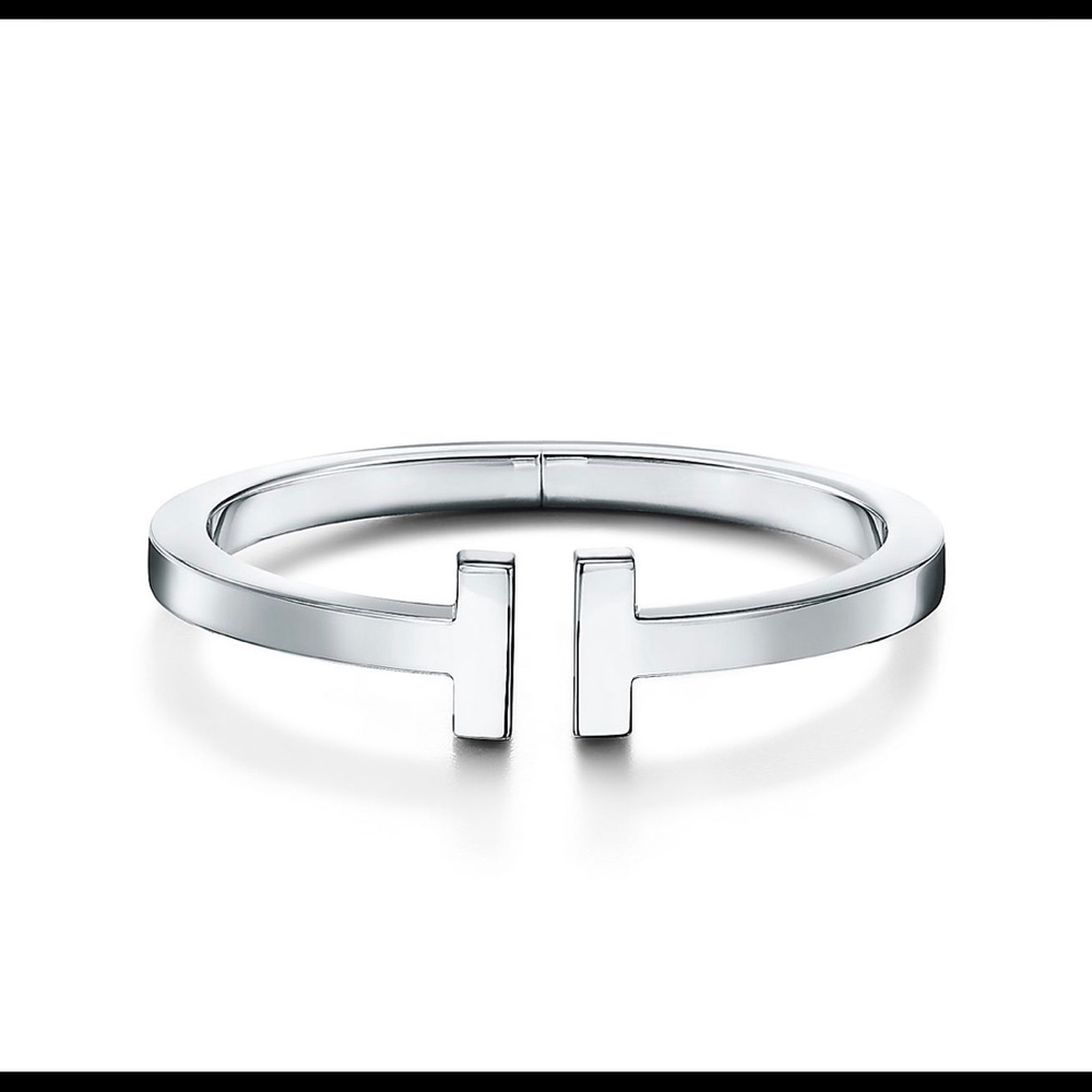 Tiffany T Squared Sterling bracelet